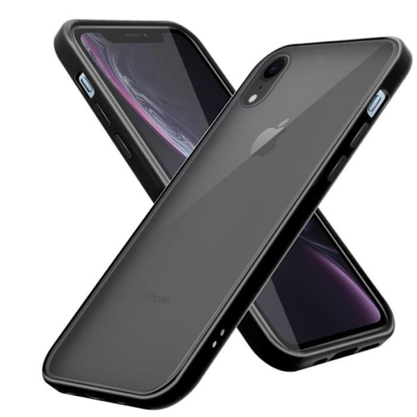 Coque - CADORABO - iPhone XR - Matt Svart - Stötsskydd - Silikon TPU Matte svart