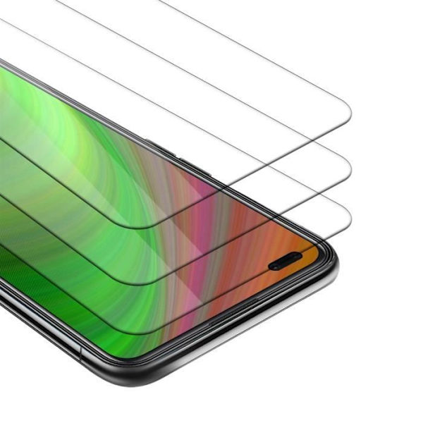 Skyddsglas för Oppo Reno4 - CADORABO - Hög transparens - Maximalt motstånd - 3-pack