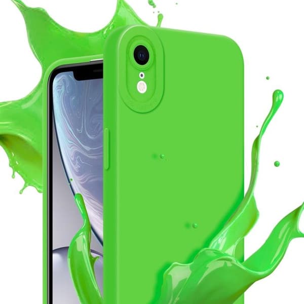 Skyddsfodral för iPhone XR i FLUID GRÖN Stötsäker Grön