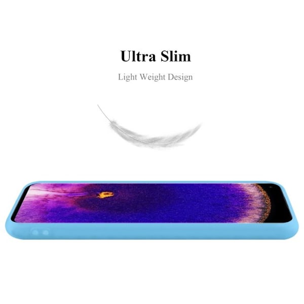 Coque för Oppo FIND X5 PRO Etui i CANDY BLÅ Housse Case Cover Skydd Silikon TPU Case Blå