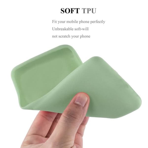 Skal för iPhone 13 PRO CANDY GRÖN PASTELL Stötskydd Silikon Grön