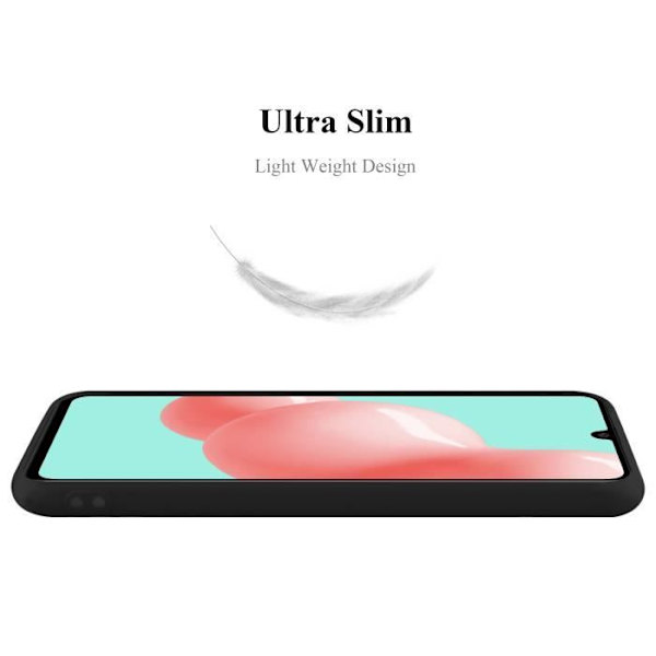 Coque - CADORABO - Samsung Galaxy A41 - Candy Noir - Silikon TPU - Stötteknik Candy Black