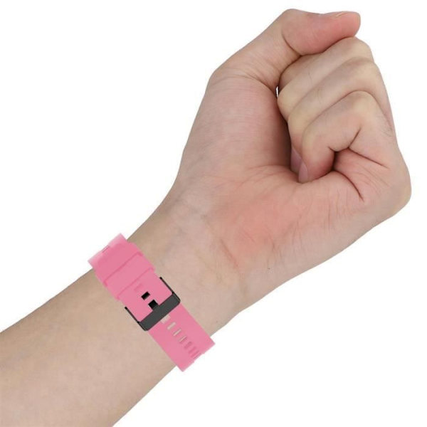 Cadorabo 20 mm silikonrem för Samsung Galaxy Watch 42 mm S2 Classic i ROSA olika smartklockor