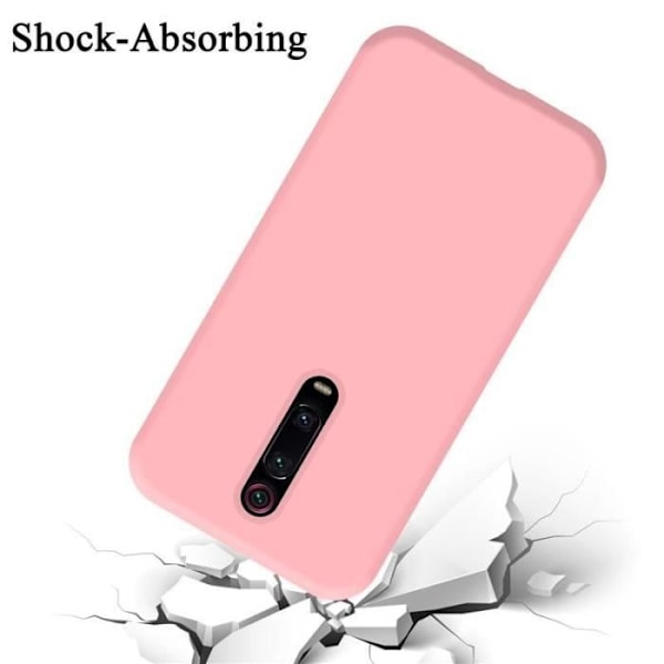 Telefonfodral - CADORABO - Xiaomi K20 / K20 Pro / 9T - Silikon TPU - Rosa - Optimal skydd Rosa