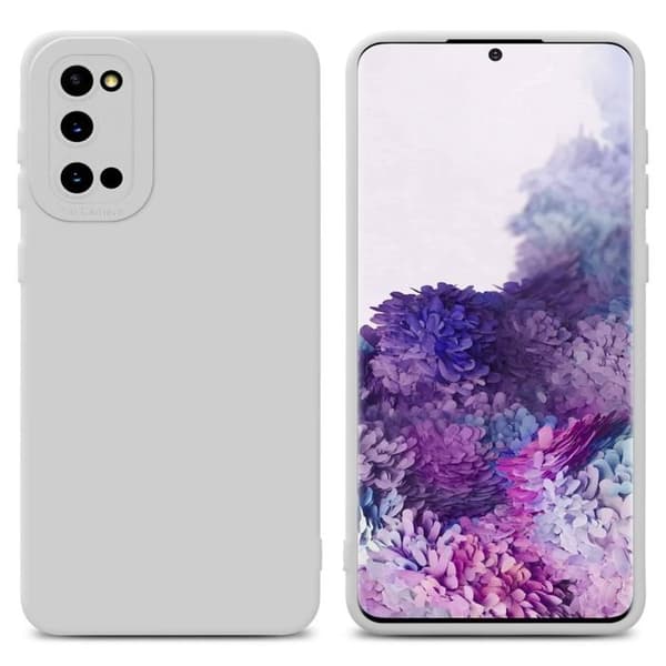 Skyddsfodral för Samsung Galaxy S20 i FLUID VIT Stötsäker Vit