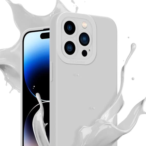 Skyddsfodral för iPhone 14 PRO MAX i FLUID VIT Stötsäker Vit