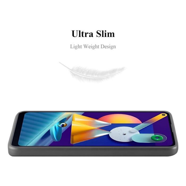 Coque för Samsung Galaxy A11/M11 - CADORABO - METALLIC GRÅ - Silikon TPU - Lätt skydd - Fin design METALLISK GRÅ