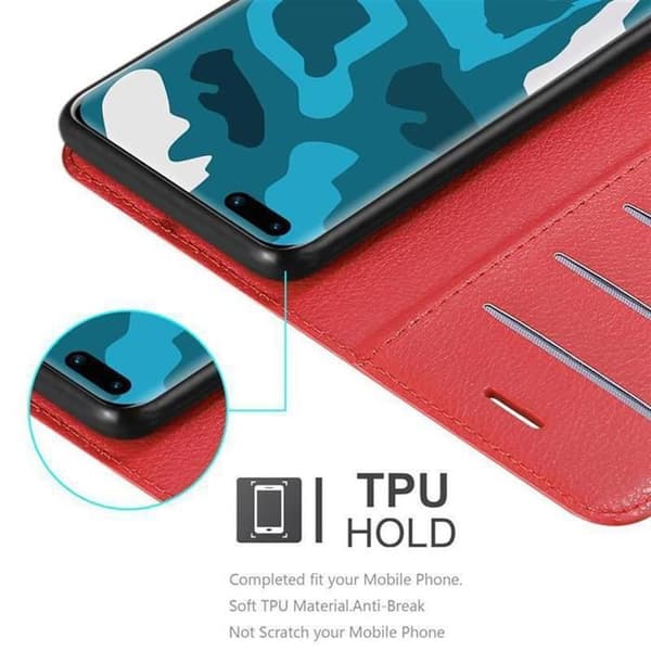 Etui för Huawei P40 PRO / P40 PRO+ i KIRSCHRÖD Röd