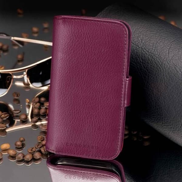 Etui för iPhone 13 MINI Skal i ORKIDÉER VIOLETT Skydd Violett