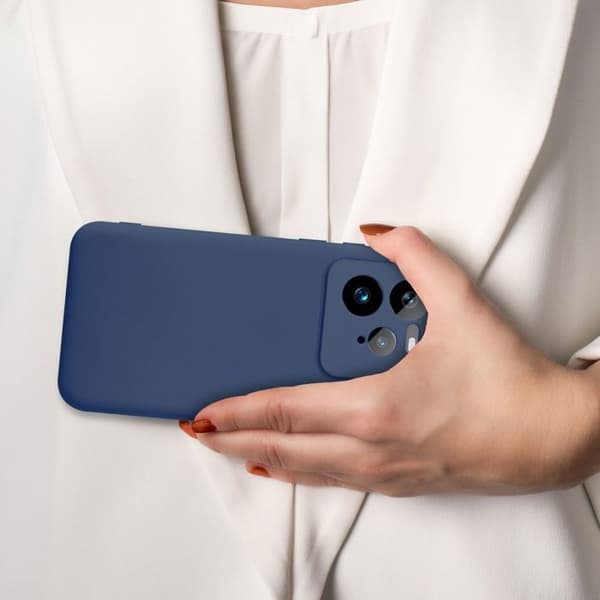 Skyddande stötsäker skal för Realme GT7 i LIQUID BLUE Blå