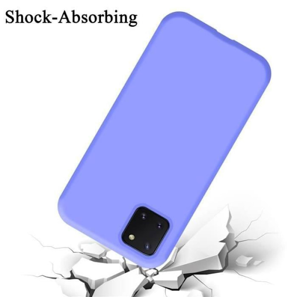 Cadorabo skal för Samsung Galaxy A81/Note10 Lite/M60S - i Lila - Flexibel TPU-silikon Lila