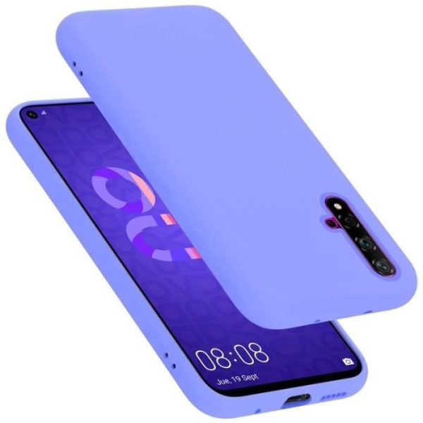 Cadorabo fodral för Huawei Nova 5T / Honor 20/20s - i lila - Flexibel TPU silikon