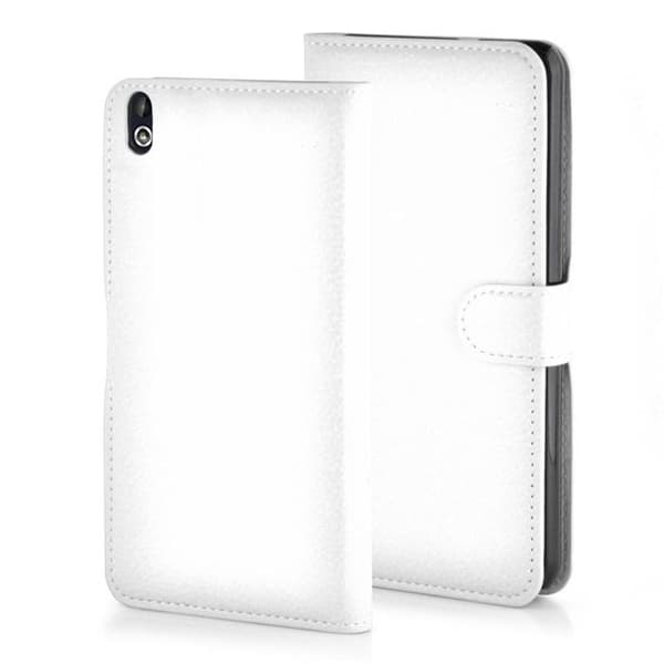 Etui för HTC Desire 816 i VIT ALABASTER Vit