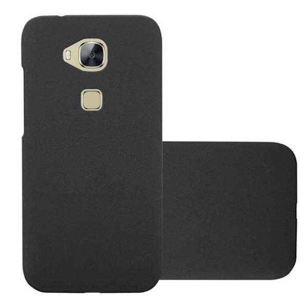 Coque - CADORABO - ASCEND G7 PLUS / G8 / GX8 - Stötsäker Skydd - Frostad Design - Färg Svart Frostig Noir