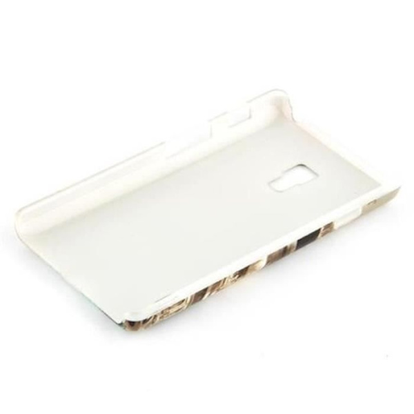 Cadorabo - Hårdt etui > LG OPTIMUS P710 L7II < – Mobiltelefoncover Bumper Design: STATUE DE LA LIBERTÉ
