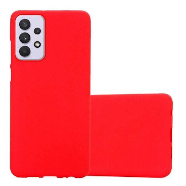 Telefonfodral - CADORABO - Samsung Galaxy A33 5G - Silikon TPU - Röd - Ultrafin RÖD