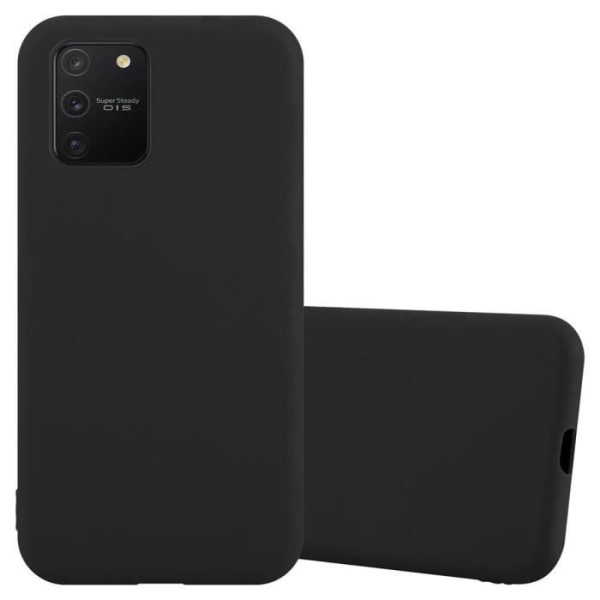 Fodral för Samsung Galaxy A91 / S10 LITE / M80s i CANDY BLACK Cadorabo Cover Protection silikon TPU-fodral
