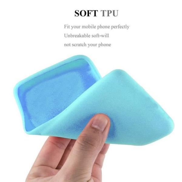 Coque - CADORABO - Huawei P20 LITE - Skydd i mjukt TPU - Stötsäker - Tunn design Blå
