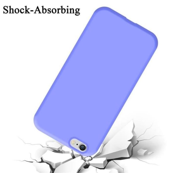 Coque - CADORABO - Apple iPhone 6 - Lila - Silikon TPU - Skydd 360° Lila
