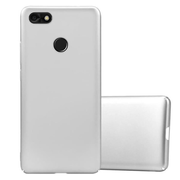 Coque - CADORABO - Huawei Y6 2 PRO 2017 - Hård skydd - Matt metallisk design - 1,2 mm tjocklek Grå