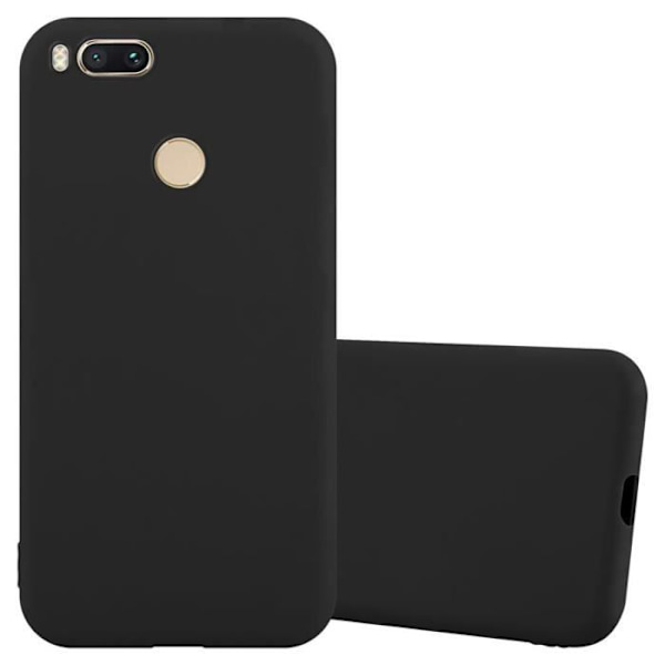 Coque - CADORABO - Mi A1 / Mi 5X - Silikon TPU - Stötskydd - Attraktiv design Svart