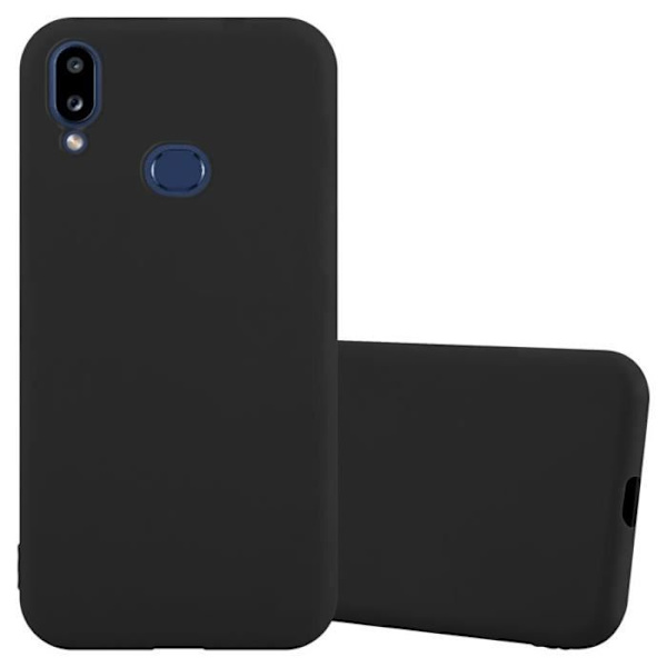 Coque - CADORABO - Samsung Galaxy A10s / M01s - Silikon TPU - Candy Noir - Stötsäker skydd Candy Black
