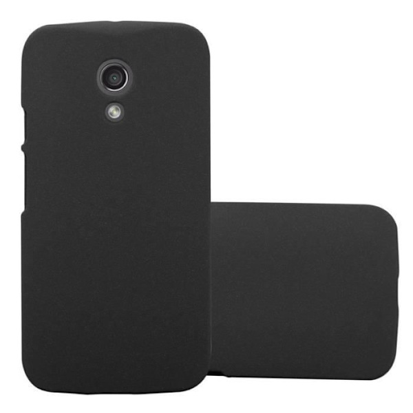 Coque - CADORABO - Motorola MOTO Z2 - Hårdskydd - Matt Design - Färg Svart Svart
