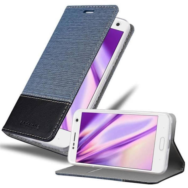 Cadorabo Fodral för ZTE Blade V8 i MÖRKBLÅ SVART