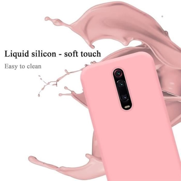 Telefonfodral - CADORABO - Xiaomi K20 / K20 Pro / 9T - Silikon TPU - Rosa - Optimal skydd Rosa