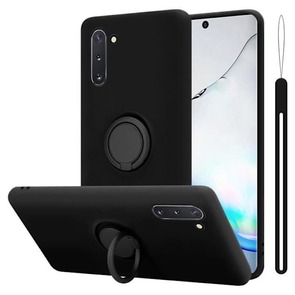 Coque - CADORABO - Samsung Galaxy NOTE 10 - Skydd i TPU-silikon - Tunn och lätt design - Svart Svart