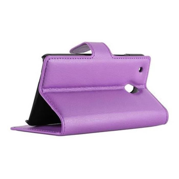 HTC ONE M4 MINI Fodral i VIOLET ORCHID by Cadorabo Full Skyddsfodral med Flip Flip och praktiskt horisontellt stativ