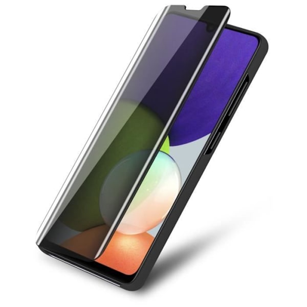 Coque - CADORABO - Samsung Galaxy A22/M22/M32 4G - Turmalin Svart - Design Clear View - Ställfunktion Svart