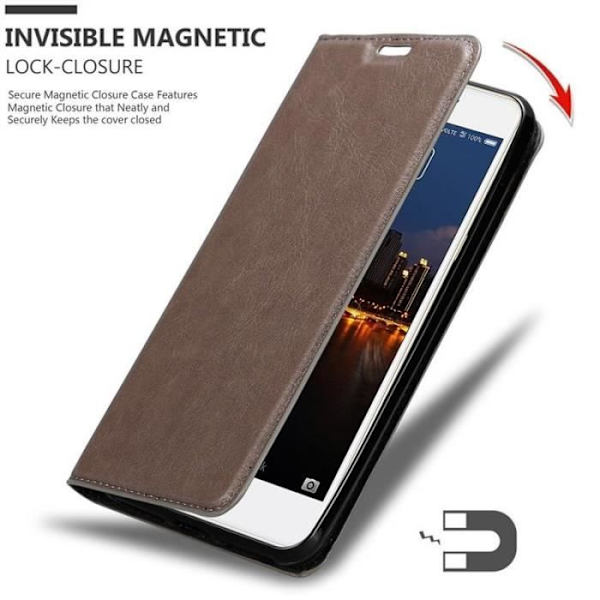Cadorabo Fodral till ZTE Nubia N2 i KAFFEBRUNT