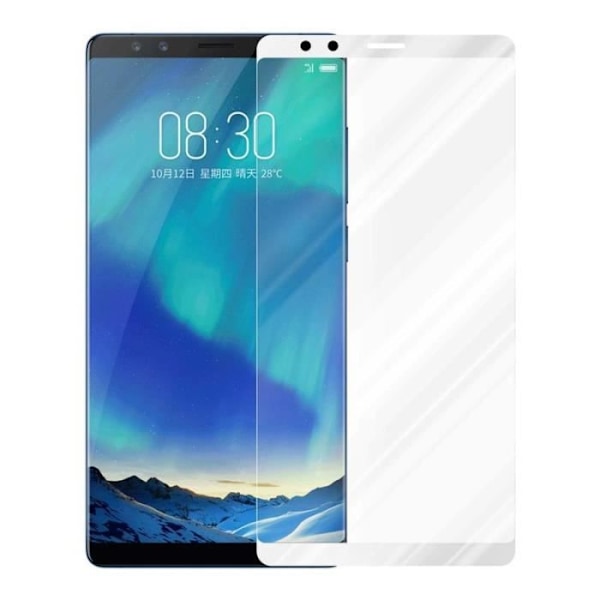 Skyddsfilm - CADORABO - ZTE Nubia Z17S - Härdat glas - Reptåligt - 0,3 mm tjockt Vit