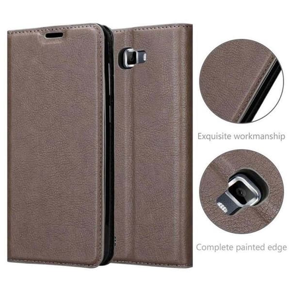 Etui för Samsung Galaxy NOTE 1 Fodral i MÖRK BRUN brun