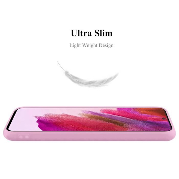 Fodral till Samsung Galaxy S22 PLUS Fodral i CANDY BRIGHT PINK Fodral Skydd Silikon TPU Fodral