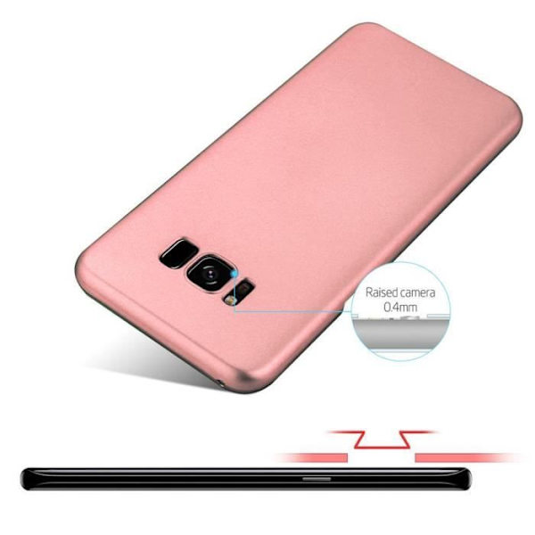 Fodral till Samsung Galaxy S8 ROSE GOLD hårt skal Galaxy S8 silikonplast Galaxy S8
