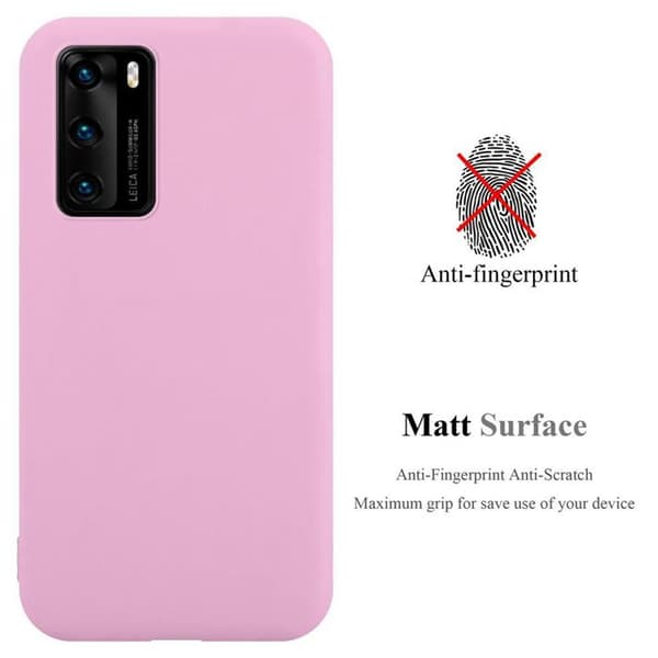 Skyddsfodral för Huawei P40 CANDY ROSE VIF Stötsäker Silikon Ros