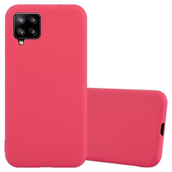 Coque - CADORABO - Samsung Galaxy A42 4G - Candy Röd - Silikon TPU - Chockskydd Candy Red