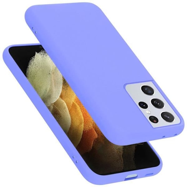 Coque - CADORABO - Samsung Galaxy S21 ULTRA - Silikon TPU - Ljus Lila - Stöt Skydd Ljuslila
