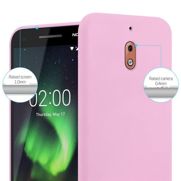 Skyddsskal för Nokia 2.1 CANDY ROSE VIF Stötskyddande Silikon Ros