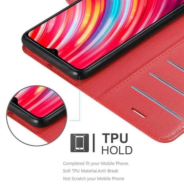 Etui för Xiaomi RedMi NOTE 8 PRO i KIRSCHRÖD Röd