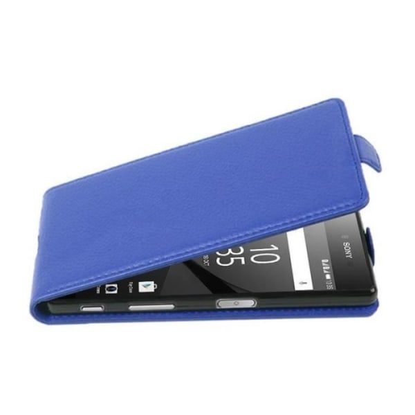 Cadorabo Fodral till Sony Xperia Z5 PREMIUM i CELESTIAL BLUE