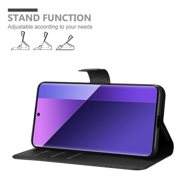 Etui för Xiaomi RedMi Note 13 Pro Plus i JETSVART Svart
