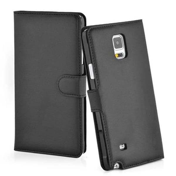 Etui för Samsung Galaxy NOTE 4 i JET BLACK Svart