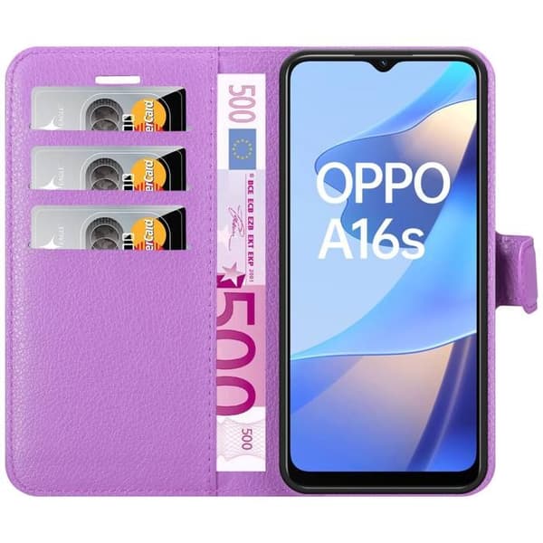 Fodral för Oppo A16s / A54s i ORKIDÉ VIOLETT Violett