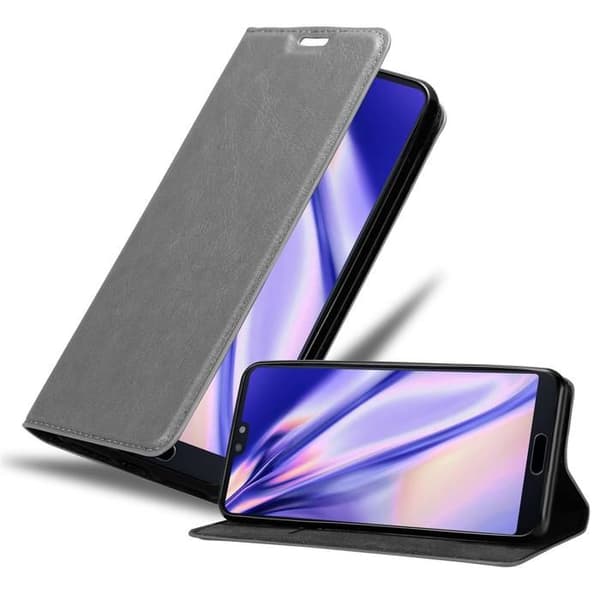 Etui för Huawei P20 Fodral i TITAN GRÅ Grå