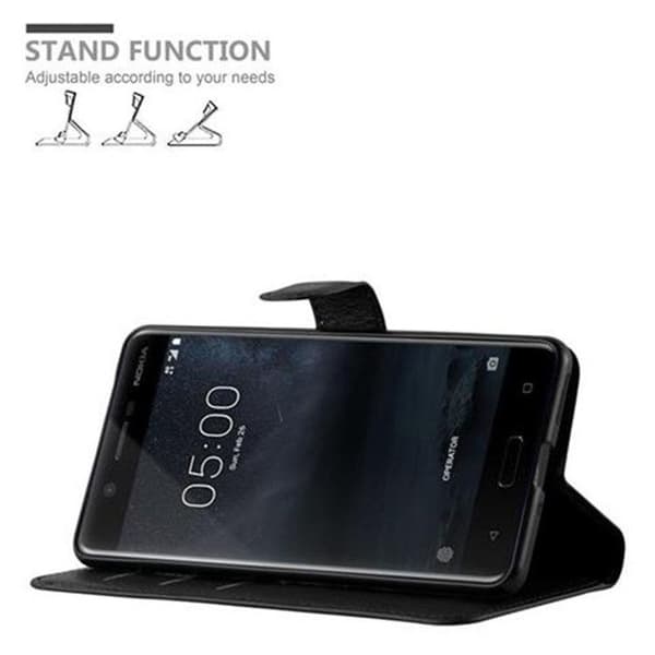 Fodral för Nokia 5 2017 i JET BLACK Svart