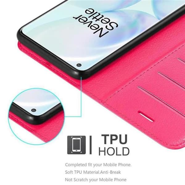 Etui för OnePlus 8 PRO i SOCKERROSA Ros