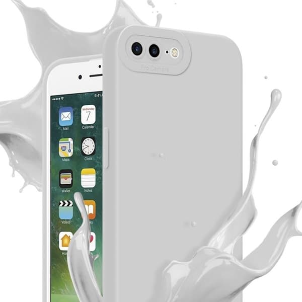 Skyddsfodral för iPhone 7 PLUS / 7S PLUS / 8 PLUS i FLUID VIT Stötsäker Vit
